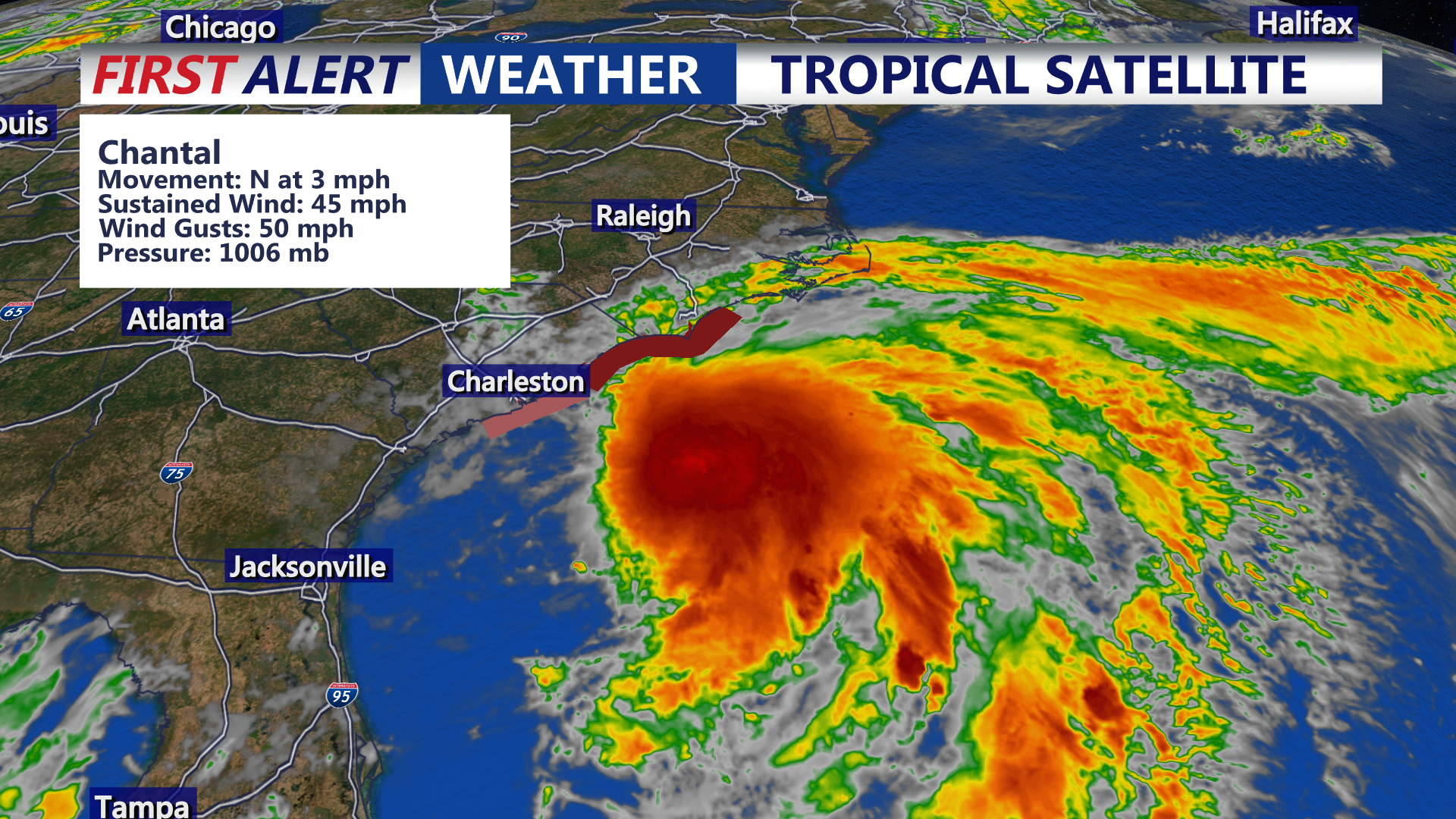 Tropical Storm Chantal